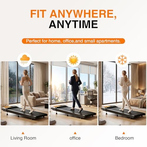 Gkyet Incline Walking Treadmill Pad with Removable Handle and Remote - Image 7