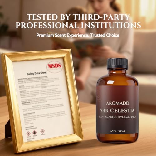 AROMADD 24K Celestia Diffuser Oil Inspired by W Hotel Luxury Scent, 500 mL - Image 4
