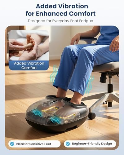 COMFIER 2026 Shiatsu Foot Massager with Heat, FSA Eligible Items Only List - Image 5