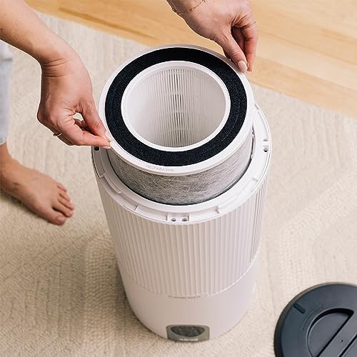 SHARK UA205 Nanoseal HEPA Air Purifier MAX with Clean Sense, Covers 1350 Sq Ft, XL Room, White (Renewed) - Image 2