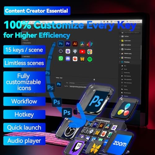 Stream Dock - Mirabox Steam Deck for PC Mac (HSV293 Standard) - Image 2