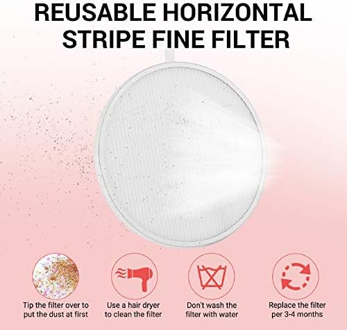 MelodySusie Classic Nail Dust Collector SPro for Acrylic Nail Filing - Image 6