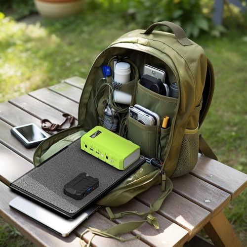 Powkey 24000mAh Portable Power Station with Panels Included 30W - Image 6