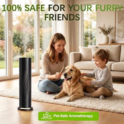Waterless Cold Air Scent Machine with 5 Fragrance Oils, Up to 3000 Sq.ft Coverage, Aromatherapy for Home, Office, Hotel & Spa - Image 5
