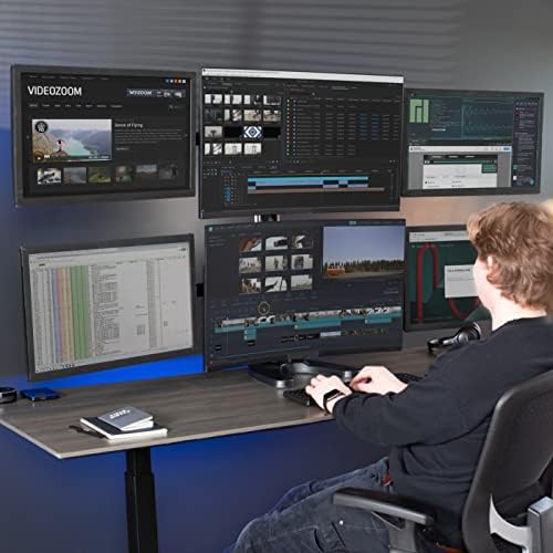 VIVO Hex Monitor Desk Mount for 17 to 27 inch Screens, STAND-V006F - Image 6