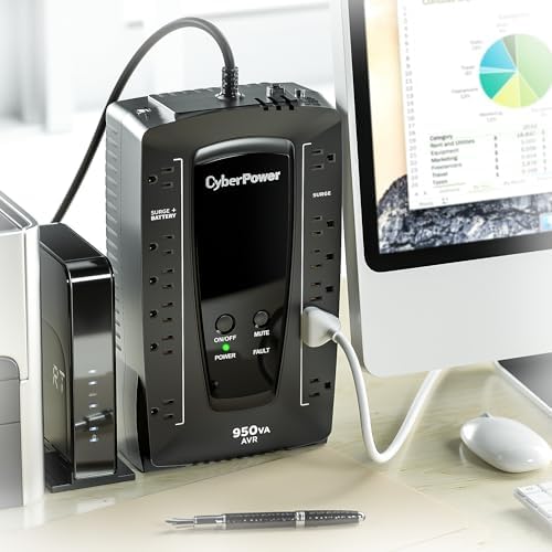CyberPower AVRG900U AVR UPS Battery Backup and Surge Protector - Image 5