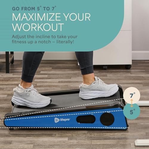 Lifepro PacerMini Walking Pad with Incline for Home Mini Apartment & Office - Image 4