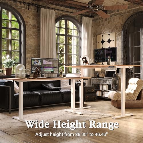 Monomi Electric Standing Desk 63"x28" Height Adjustable Sit Stand Desk - Image 4
