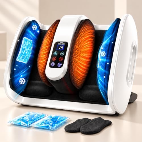 Shiatsu FSA Foot Massager with Heat, HSA Eligible Electric Foot Massager by AEPR