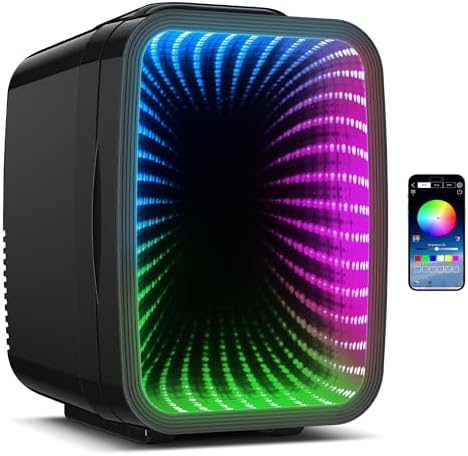 BEICHEN Mini Fridge 4L/6 Can With APP Light Controller for Gaming Room by BEICHEN