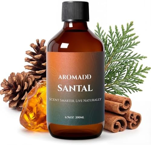 Aromadd Santal Diffuser Oil Inspired by Luxury Hotel Scent, 200 mL by Aromadd