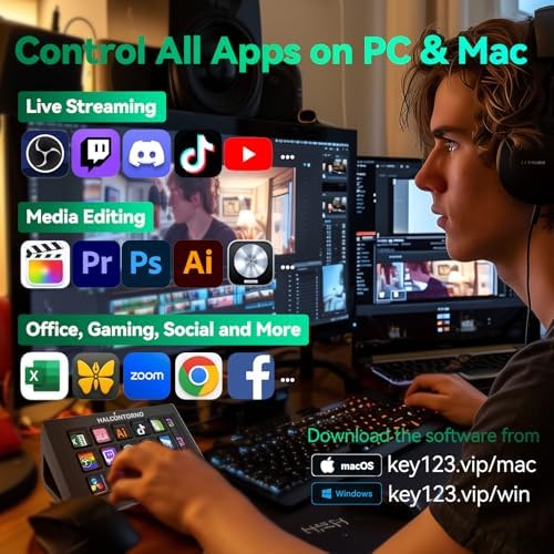 Stream Dock - Mirabox Steam Deck for PC Mac (HSV293 Slim) - Image 6