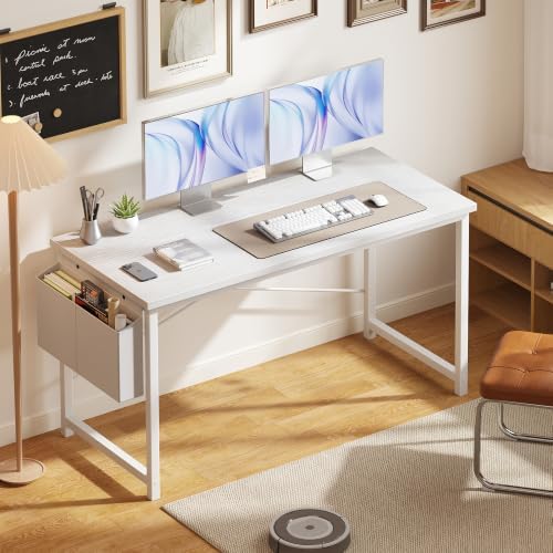 OLIXIS Computer Desk, 55 Inch Gaming Desks for Home Office Small Spaces - Image 2