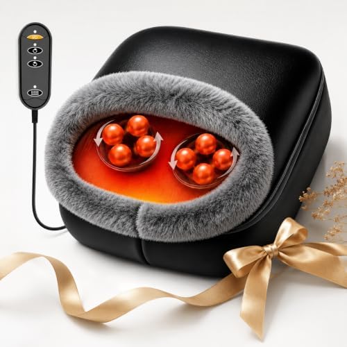 CooCoCo FSA Eligible Heated Foot Massager & Foot Warmer, Gifts for Mom Dad by CooCoCo