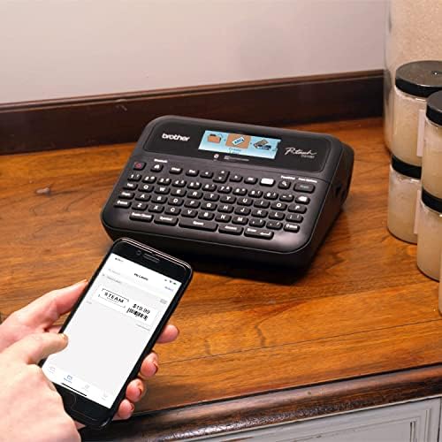 Brother P-Touch PT- D610BTVP Business Professional Connected Label Maker | Connect and Create via Bluetooth® on TZe Label Tapes up to ~1 inch,White (Pack of 3) - Image 3