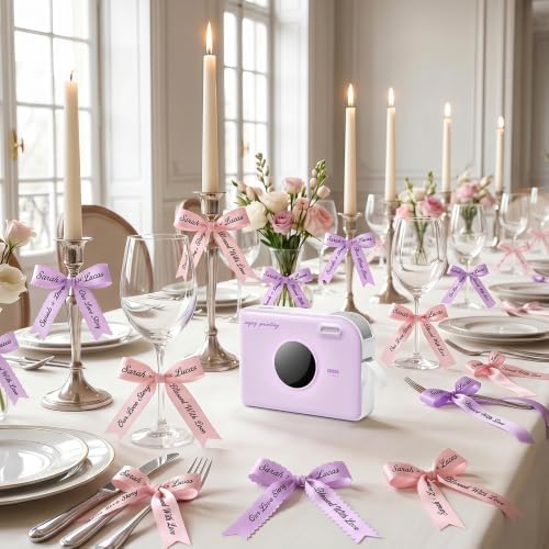 Phomemo Ribbon Printer, A30 Bluetooth Mini Label Maker Machine with 4 Tapes, Portable Ribbon Label Printer with Waterproof Labels, Rechargeable for Gift Wrap, Cloth Name Tag, in/Outdoor Use - Image 5