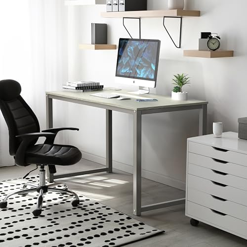 SHW 48-Inch Commercial-Grade Office Computer Desk, Maple - Image 7