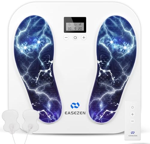 EaseZen EMS Foot Massager for Neuropathy, Plantar Fasciitis and Pain Relief by EaseZen