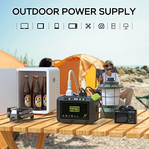 MARBERO Portable Power Station 88Wh, 120W Surge, Solar Generator 24,000mAh - Image 4