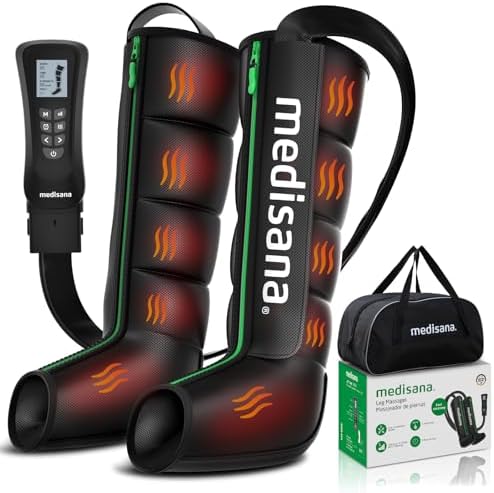 Medisana Leg Compression Massager with Heat for Circulation & Pain Relief by medisanaUSA