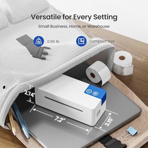 Bluetooth Thermal Shipping Label Printer, 4x6 Thermal Label Printer - Image 5