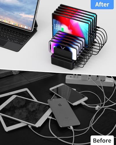 20-Port 270W Charging Station for Multiple Devices, USB Charger Station - Image 6