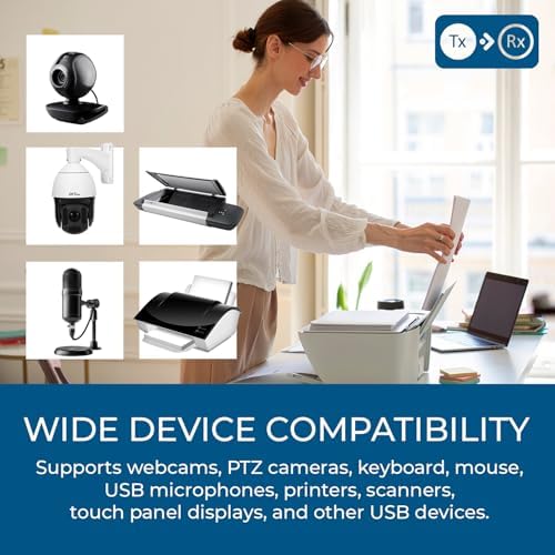 OREI USB Ethernet Extender RS-232 API Control Two-Way PoC GPIO USB 3.2 Gen1 - Image 4