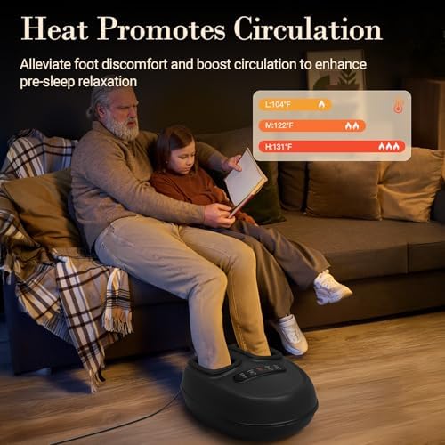 Foot Massager with Heat for Neuropathy-[2026 Upgraded], FSA Eligible HSA - Image 4
