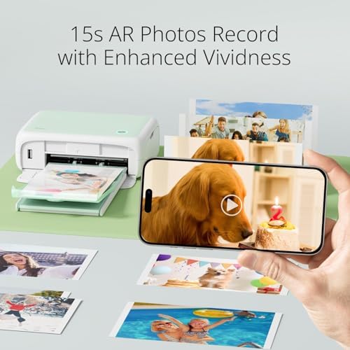 YOTON Photo Printer, Picture Printer with 54 Sheets (4"x6") & 1 Ink Ribbon - Image 6