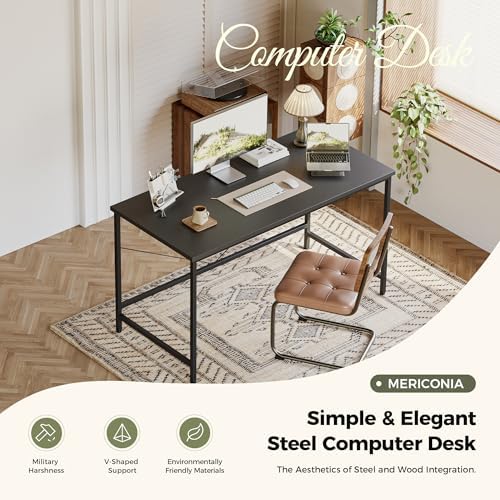 Mericonia 32x16 Inch Computer Desk, 0.6" Thick Small Office Table - Image 2