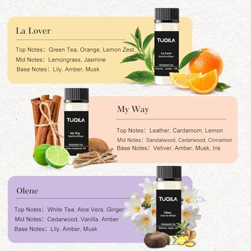 10-Pack Waterless Essential Oil Set(10 * 20ml) Waterless Scent Oils - Image 3