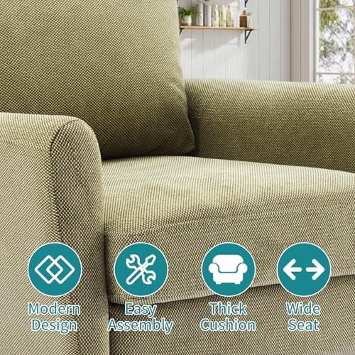 OLIXIS Comfy Accent Chair for Living Room Bedroom and Waiting Room - Image 3
