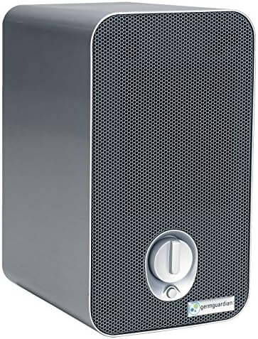 GermGuardian Air Purifier with HEPA Filter, Removes 99.97% of Pollutants, Covers up to 338 Sq. Foot Room in 1 Hr, UV-C Light Helps Reduce Germs, Zero Ozone Verified, 2-Pack, 11", Silver, AC41002PK - Image 5