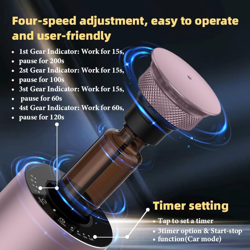 2026 Upgraded Rechargeable Waterless Car Scent Diffuser Kit, Auto On/Off - Image 4