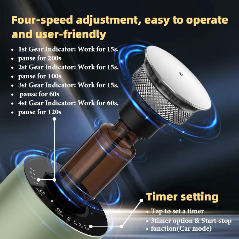 2026 Upgraded Rechargeable Waterless Car Scent Diffuser Kit, Auto On/Off - Image 4