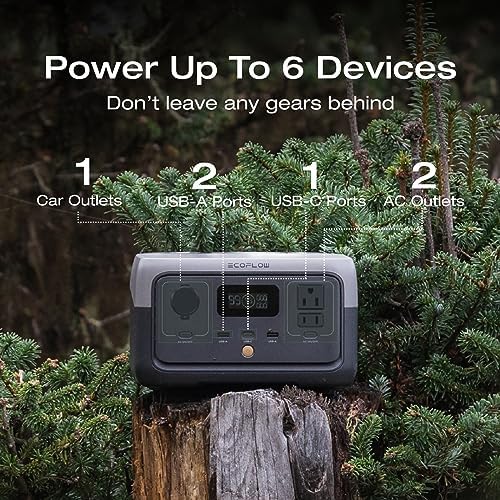 EF ECOFLOW Portable Power Station RIVER 2 240& 60W Solar Panel,256Wh 300W - Image 2