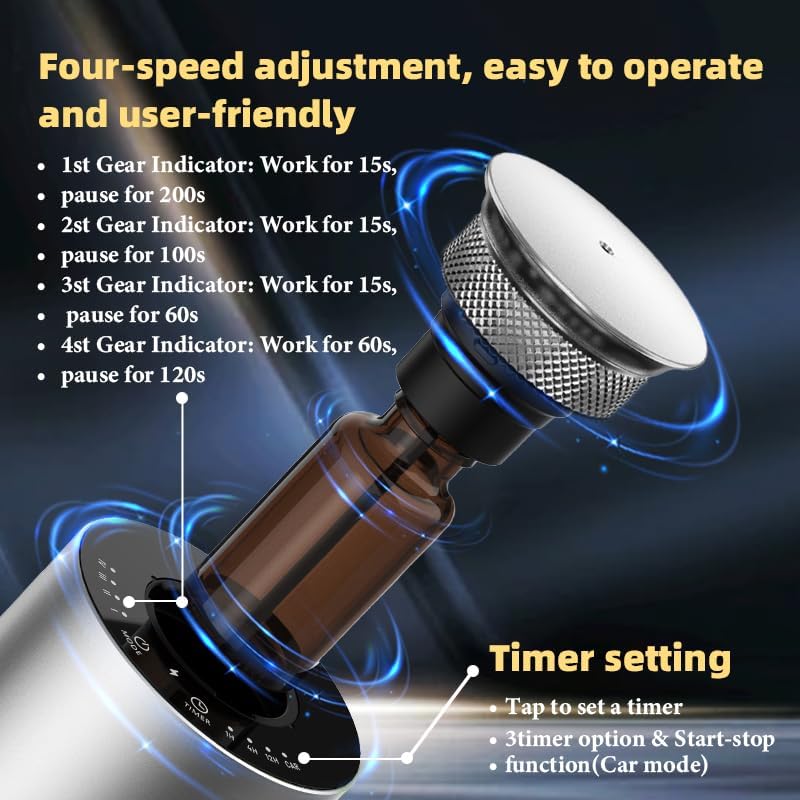 2026 Upgraded Rechargeable Waterless Car Scent Diffuser Kit, Auto On/Off - Image 4