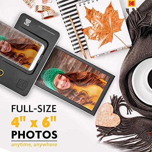 Kodak Dock & Wi-Fi Portable 4x6” Instant Photo Printer, Premium Quality Full Color Prints - Compatible w/iOS & Android Devices - Image 4