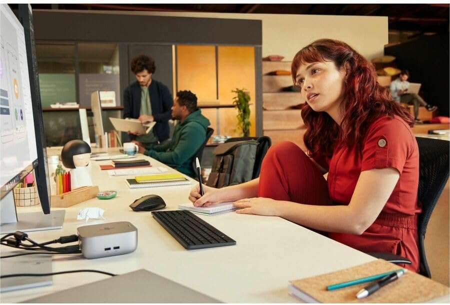 HP Thunderbolt 4 Ultra 180W G6 Dock - for Desktop PC, Notebook - Charging Capability - 230 W - Thunderbolt 4-4 Displays Supported - 8 x USB Ports - 5 x USB Type-A Ports - Type-A - 3 -C - -C - 1 RJ-4 - Image 4