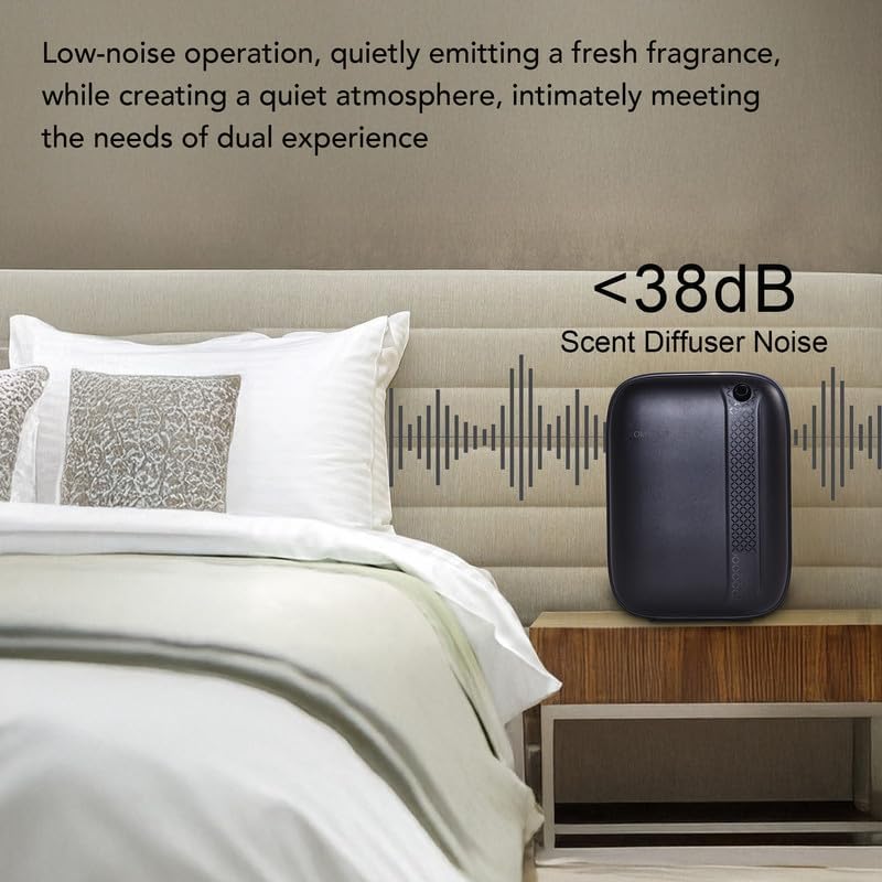 Waterless Oil Diffuser for Home Includes 6 Hotel Oils Covers 2000 Sq Ft - Image 7