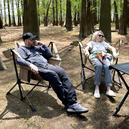 TIMBER RIDGE Hammock Camping Chair, Oversized Swinging Chair, 400lbs Load - Image 5