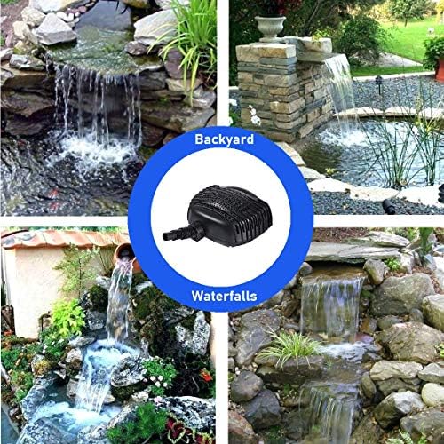 12V-18V DC Brushless Submersible Water Pump 898 GPH for Solar Fountain Koi Pond and Waterfall - Image 7